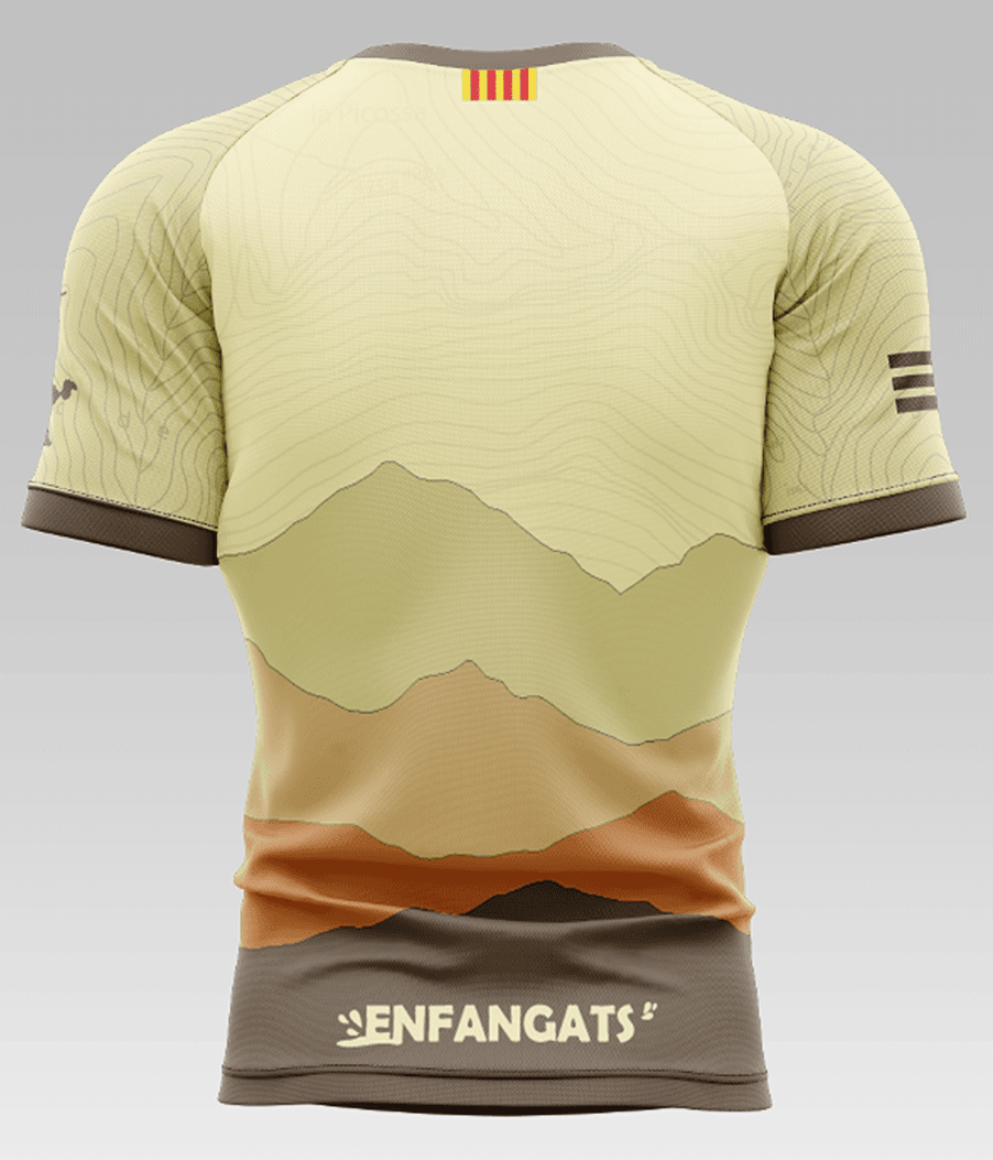 Camiseta Enfangats - Trasera